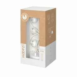 Hoopzi Suspensions Suspension 3 Fils électriques En Tissu Blanc 2,5m Douille Blanche -Luminaires Soldes Boutique suspension 3 fils electriques en tissu blanc 2 5m douille blanche 3