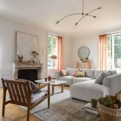 Maisons Du Monde Suspensions Suspension 4 Globes En Verre Et Métal Doré -Luminaires Soldes Boutique suspension 4 globes en verre et metal dore 1000 4 3 200944 4