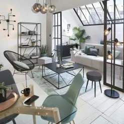 Maisons Du Monde Suspensions Suspension 5 Boules En Verre Et Verre Fumé 10 Maisons Du Monde Suspensions Suspension 5 Boules En Verre Et Verre Fumé -Luminaires Soldes Boutique suspension 5 boules en verre et verre fume 1000 16 16 165205 11