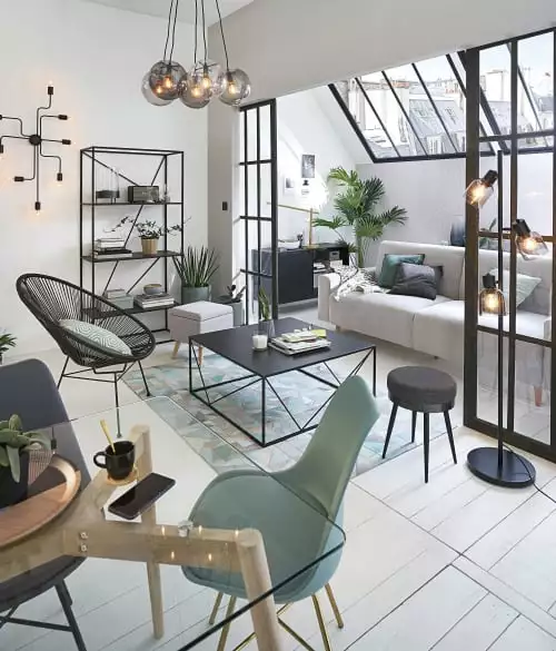 Maisons Du Monde Suspensions Suspension 5 Boules En Verre Et Verre Fumé 5 Maisons Du Monde Suspensions Suspension 5 Boules En Verre Et Verre Fumé – Image 5