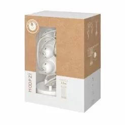 Hoopzi Suspensions Suspension 5 Fils électriques En Tissu Blanc 3,5m Douille Blanche -Luminaires Soldes Boutique suspension 5 fils electriques en tissu blanc 3 5m douille blanche 3