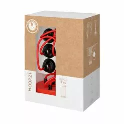 Hoopzi Suspensions Suspension 5 Fils électriques En Tissu Rouge 3,5m Douille Noire -Luminaires Soldes Boutique suspension 5 fils electriques en tissu rouge 3 5m douille noire 4