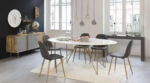 Maisons Du Monde Suspensions Suspension 5 Globes En Verre Fumé Noir Et Ambré 3 Maisons Du Monde Suspensions Suspension 5 Globes En Verre Fumé Noir Et Ambré – Image 3