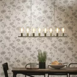 It's About Romi Suspensions Suspension 8 Lumières Métal Vert L105cm -Luminaires Soldes Boutique suspension 8 lumieres metal vert l105cm 2