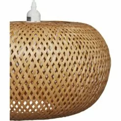 ATHM DESIGN Suspensions Suspension Abat Jour Bambou Beige -Luminaires Soldes Boutique suspension abat jour bambou beige 2