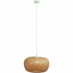 ATHM DESIGN Suspensions Suspension Abat Jour Bambou Beige