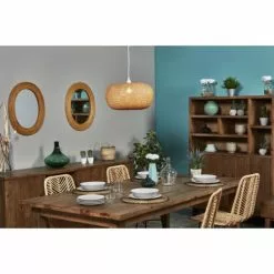 ATHM DESIGN Suspensions Suspension Abat Jour Bambou Beige -Luminaires Soldes Boutique suspension abat jour bambou beige 3