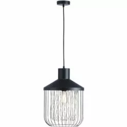 ATHM DESIGN Suspensions Suspension Abat Jour Métal Blanc -Luminaires Soldes Boutique suspension abat jour metal 5