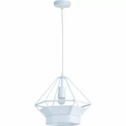 ATHM DESIGN Suspensions Suspension Abat Jour Métal Noir -Luminaires Soldes Boutique suspension abat jour metal blanc 28