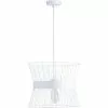 ATHM DESIGN Suspensions Suspension Abat Jour Métal Blanc