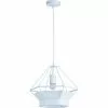 ATHM DESIGN Suspensions Suspension Abat Jour Métal Blanc