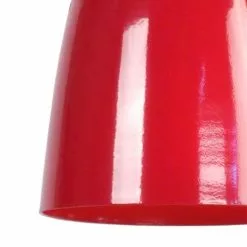 Tosel Suspensions Suspension Acier Rouge 7 Tosel Suspensions Suspension Acier Rouge -Luminaires Soldes Boutique suspension acier rouge 2