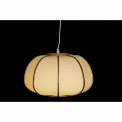 Wadiga Suspensions Suspension Bambou Et Polyester 34x34x21cm -Luminaires Soldes Boutique suspension bambou et polyester 34x34x21cm 5