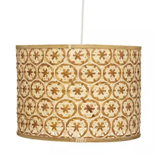 Decoratie Suspensions Suspension Bambou Naturel D37cm 1 Decoratie Suspensions Suspension Bambou Naturel D37cm