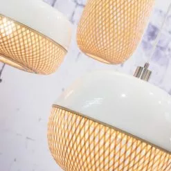 Good & Mojo Suspensions Suspension Bambou Naturel D40/H22cm 9 Good & Mojo Suspensions Suspension Bambou Naturel D40/H22cm -Luminaires Soldes Boutique suspension bambou naturel d40 h22cm 3