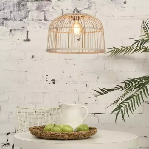 Good & Mojo Suspensions Suspension Bambou Naturel D40cm 2 Good & Mojo Suspensions Suspension Bambou Naturel D40cm – Image 2