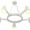 It's About Romi Lustres Suspension Blanche 5 Lampes