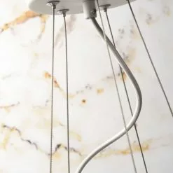 It's About Romi Lustres Suspension Blanche 5 Lampes -Luminaires Soldes Boutique suspension blanche 5 lampes 4