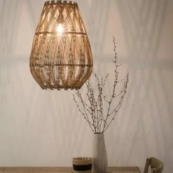 Maisons Du Monde Suspensions Suspension Cloche En Rotin -Luminaires Soldes Boutique suspension cloche en rotin 1000 11 36 199829 3