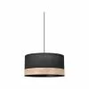 Corep Suspensions Suspension Coton Décor Effet Bois D38cm