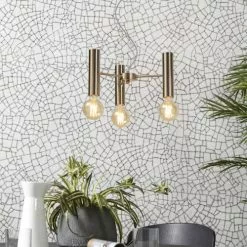 It's About Romi Suspensions Suspension Dorée 3 Lumières 9 It's About Romi Suspensions Suspension Dorée 3 Lumières -Luminaires Soldes Boutique suspension doree 3 lumieres 3