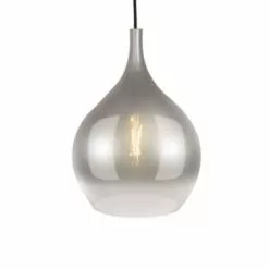 Present Time Suspensions Suspension Drup Verre Gris -Luminaires Soldes Boutique suspension drup verre gris 5