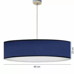 Abat-jours Suspensions Suspension Eclat Bleu T 60 X H 25 -Luminaires Soldes Boutique suspension eclat bleu t 60 x h 25 2