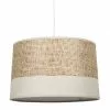 Decoratie Suspensions Suspension Effet Naturel Beige D35cm