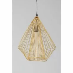 Kare Design Suspensions Suspension En Acier Doré D31 -Luminaires Soldes Boutique suspension en acier dore d31 4
