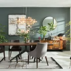 Kare Design Suspensions Suspension En Acier Et Pierres -Luminaires Soldes Boutique suspension en acier et pierres 3