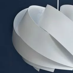 Dyberg Larsen Suspensions Suspension En Acrylique Et Polycarbonate Blanc, H 35 Cm D 50 Cm -Luminaires Soldes Boutique suspension en acrylique et polycarbonate blanc h 35 cm d 50 cm 2