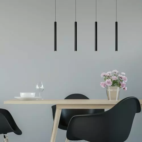 Lucide Suspensions Suspension En Aluminium Noir 2 Lucide Suspensions Suspension En Aluminium Noir – Image 2