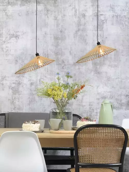 Good & Mojo Suspensions Suspension En Bambou Asymétrique D60 2 Good & Mojo Suspensions Suspension En Bambou Asymétrique D60 – Image 2