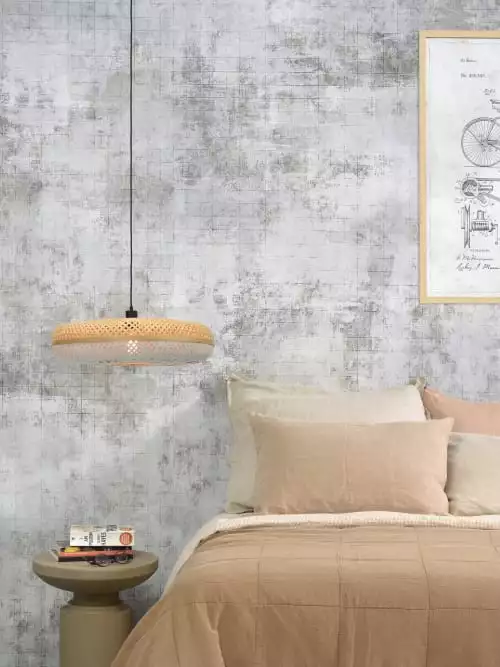 Good & Mojo Suspensions Suspension En Bambou Blanc H17cm 4 Good & Mojo Suspensions Suspension En Bambou Blanc H17cm â Image 4