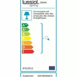 Lussiol Lighting Suspensions Suspension En Bambou Marron D. 60 Cm -Luminaires Soldes Boutique suspension en bambou marron d 60 cm 2