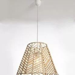 Lussiol Lighting Suspensions Suspension En Bambou Naturel D. 40 Cm -Luminaires Soldes Boutique suspension en bambou naturel d 40 cm 2