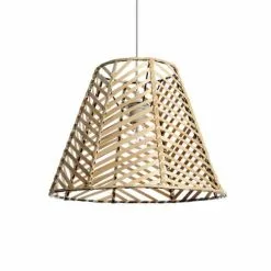 Lussiol Lighting Suspensions Suspension En Bambou Naturel D. 40 Cm