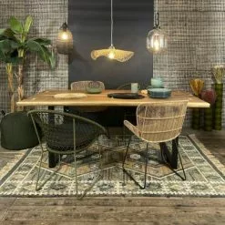 Now’s Home Suspensions Suspension En Bambou Tressé D55 -Luminaires Soldes Boutique suspension en bambou tresse d55 5