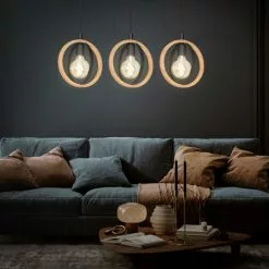 Briloner Suspensions Suspension En Bois -Luminaires Soldes Boutique suspension en bois 2