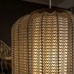 Now’s Home Suspensions Suspension En Bois Et Crochet -Luminaires Soldes Boutique suspension en bois et crochet 3