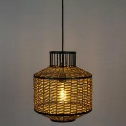 Drawer Suspensions Suspension En Cannage D30x35cm Naturel -Luminaires Soldes Boutique suspension en cannage d30x35cm naturel 2