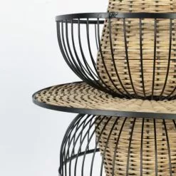 Drawer Suspensions Suspension En Cannage D40x35cm Naturel -Luminaires Soldes Boutique suspension en cannage d40x35cm naturel 5