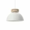 Lussiol Lighting Suspensions Suspension En Céramique Blanc D. 30 Cm