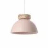 Lussiol Lighting Suspensions Suspension En Céramique Rose D. 30 Cm