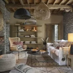 Maisons Du Monde Suspensions Suspension En Chanvre Tressé -Luminaires Soldes Boutique suspension en chanvre tresse 1000 0 23 210681 4