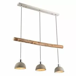 Globo Suspensions Suspension En Concrete Gris