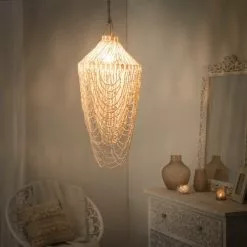 Maisons Du Monde Suspensions Suspension En Coquillages Et Nacre -Luminaires Soldes Boutique suspension en coquillages et nacre 1000 4 0 165312 5