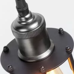 It's About Romi Suspensions Suspension En Fer Forgé Noir H25cm -Luminaires Soldes Boutique suspension en fer forge noir h25cm 3