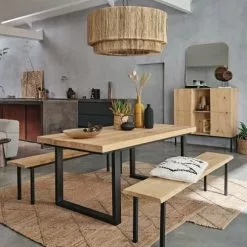 Maisons Du Monde Suspensions Suspension En Feuilles De Bananier Tressées Main -Luminaires Soldes Boutique suspension en feuilles de bananier tressees main 1000 14 20 214860 4