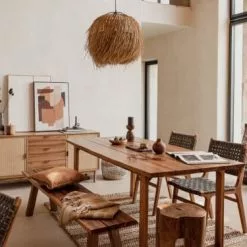 Maisons Du Monde Suspensions Suspension En Fibre Végétale -Luminaires Soldes Boutique suspension en fibre vegetale 1000 12 4 200289 6